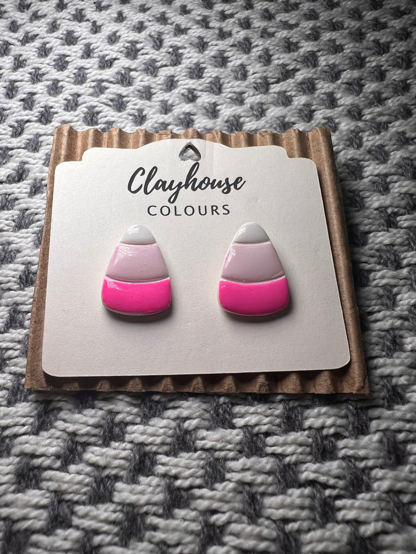 Candy Corn Stud Earrings