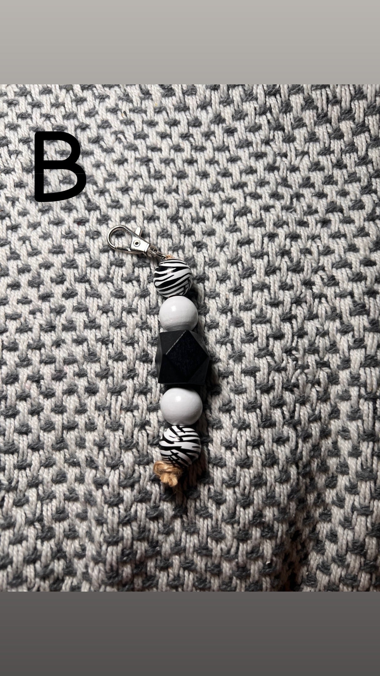 Animal print keychains