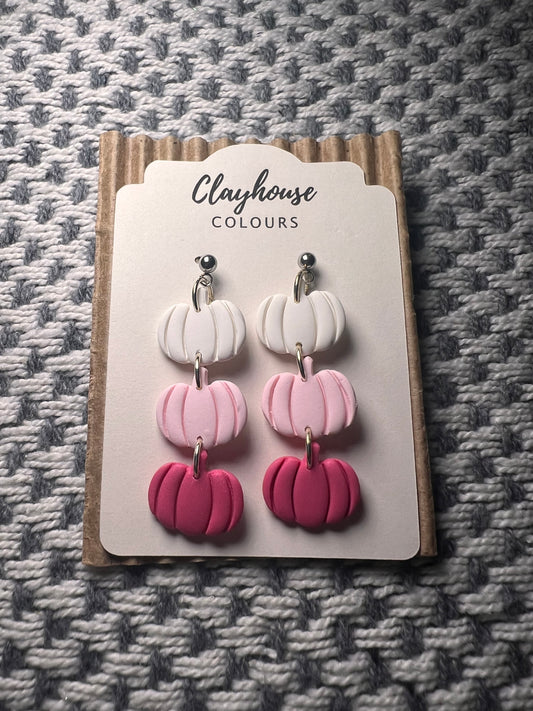 Pumpkin Dangle Earrings
