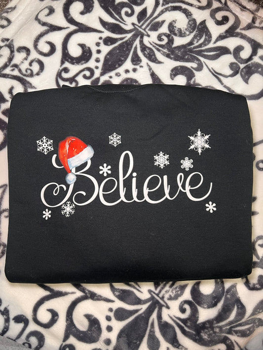 Believe Christmas Crewneck