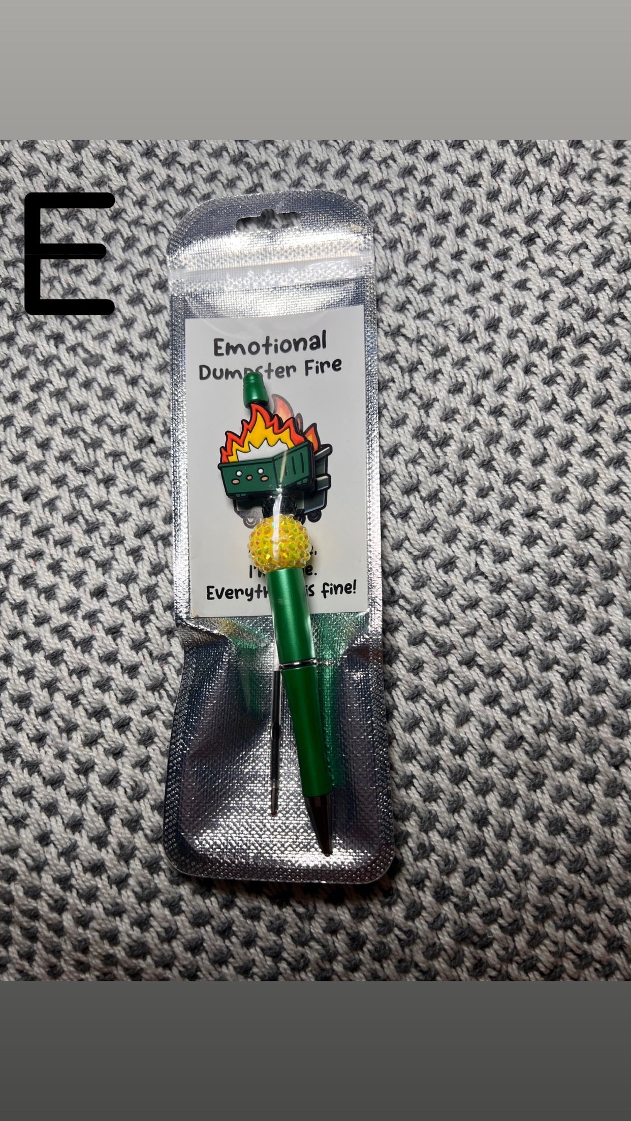 Dumpster Fire Ink Pens