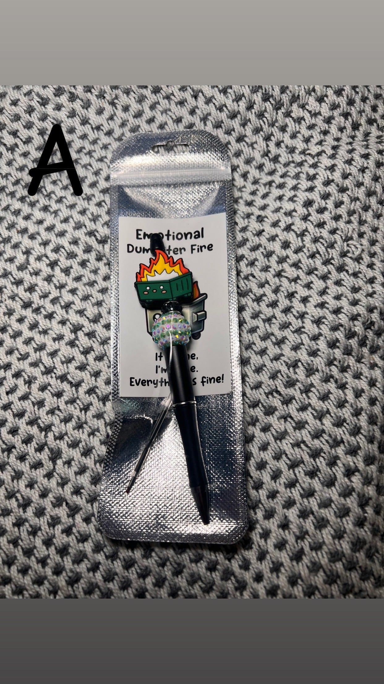 Dumpster Fire Ink Pens