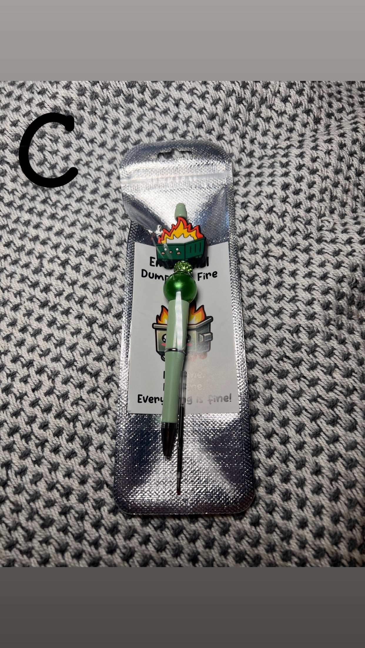 Dumpster Fire Ink Pens