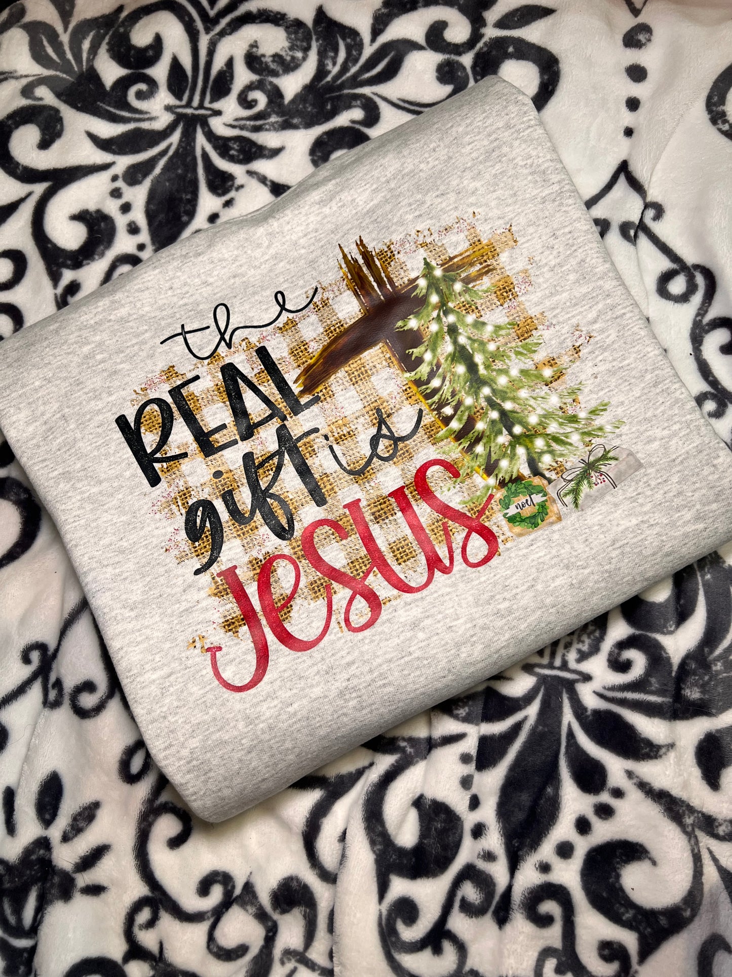 The Real Gift Christmas Crewneck