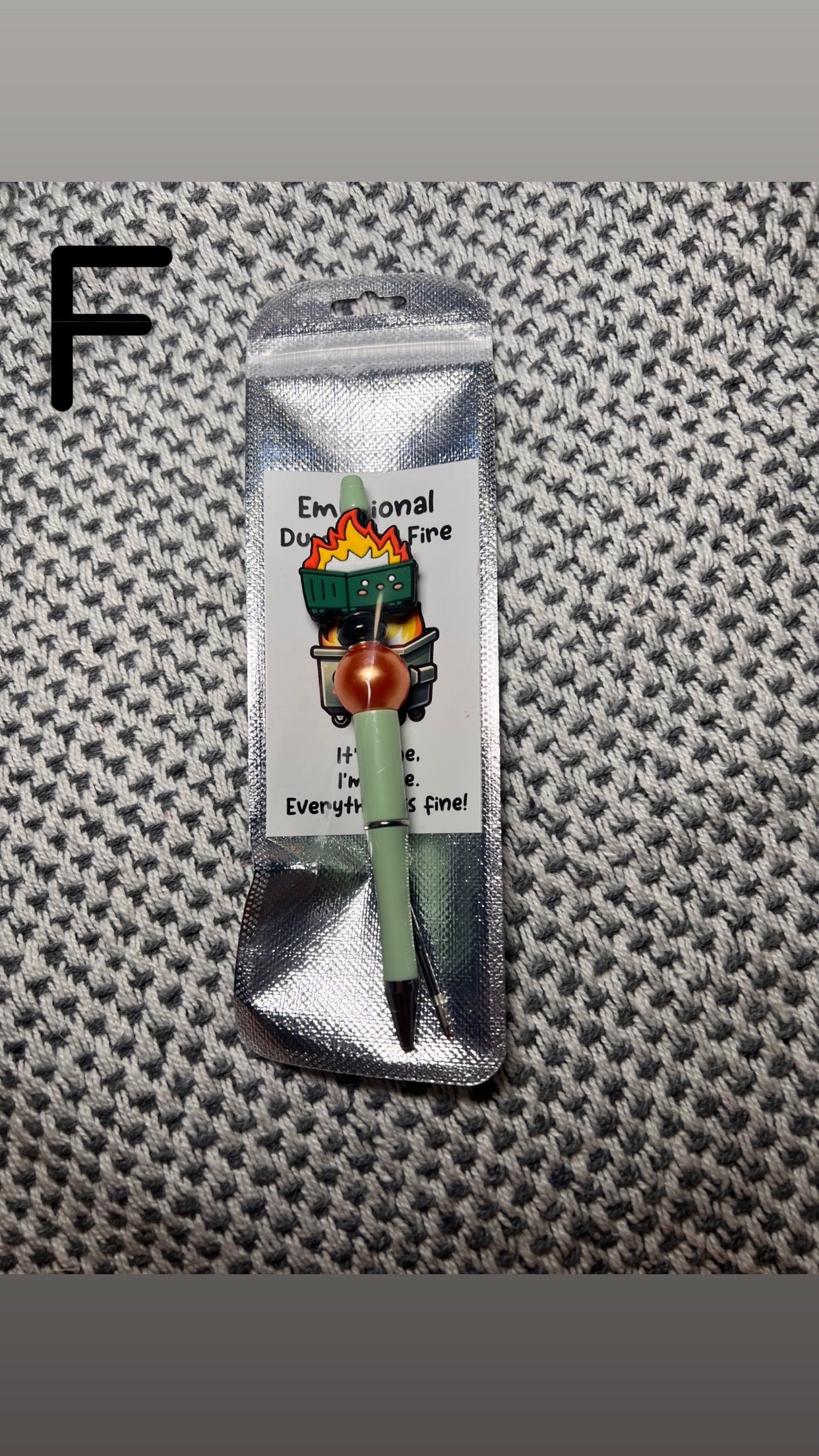 Dumpster Fire Ink Pens