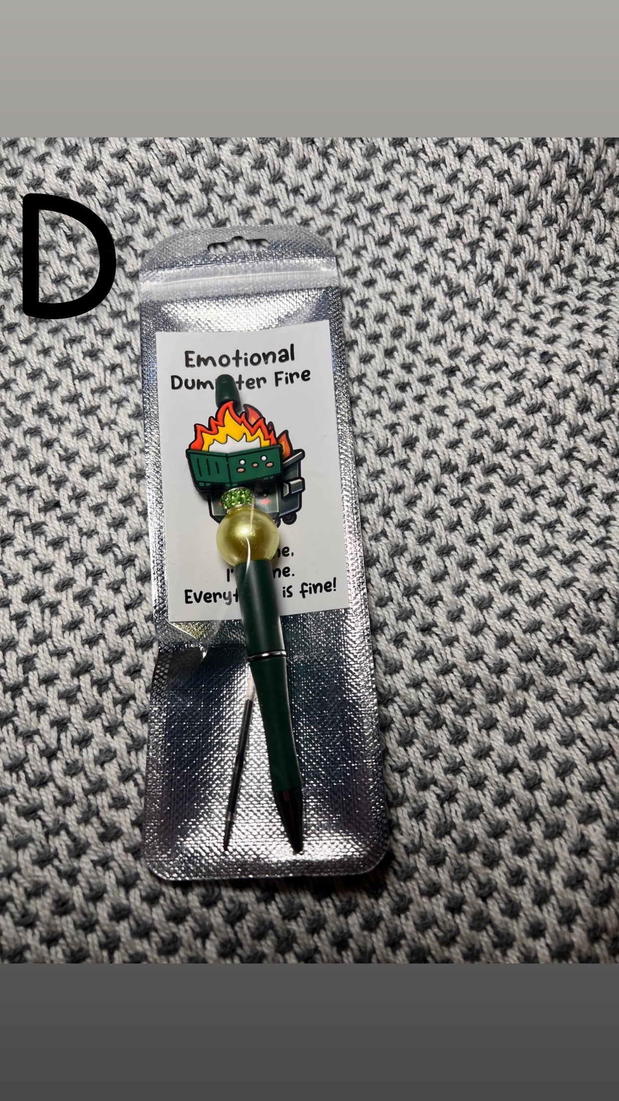 Dumpster Fire Ink Pens