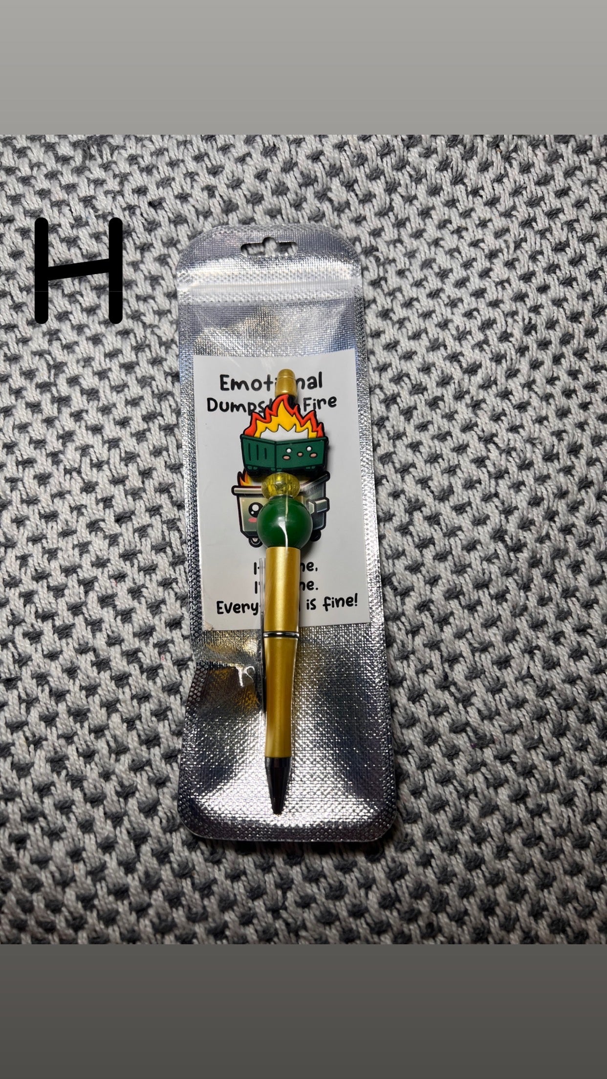 Dumpster Fire Ink Pens