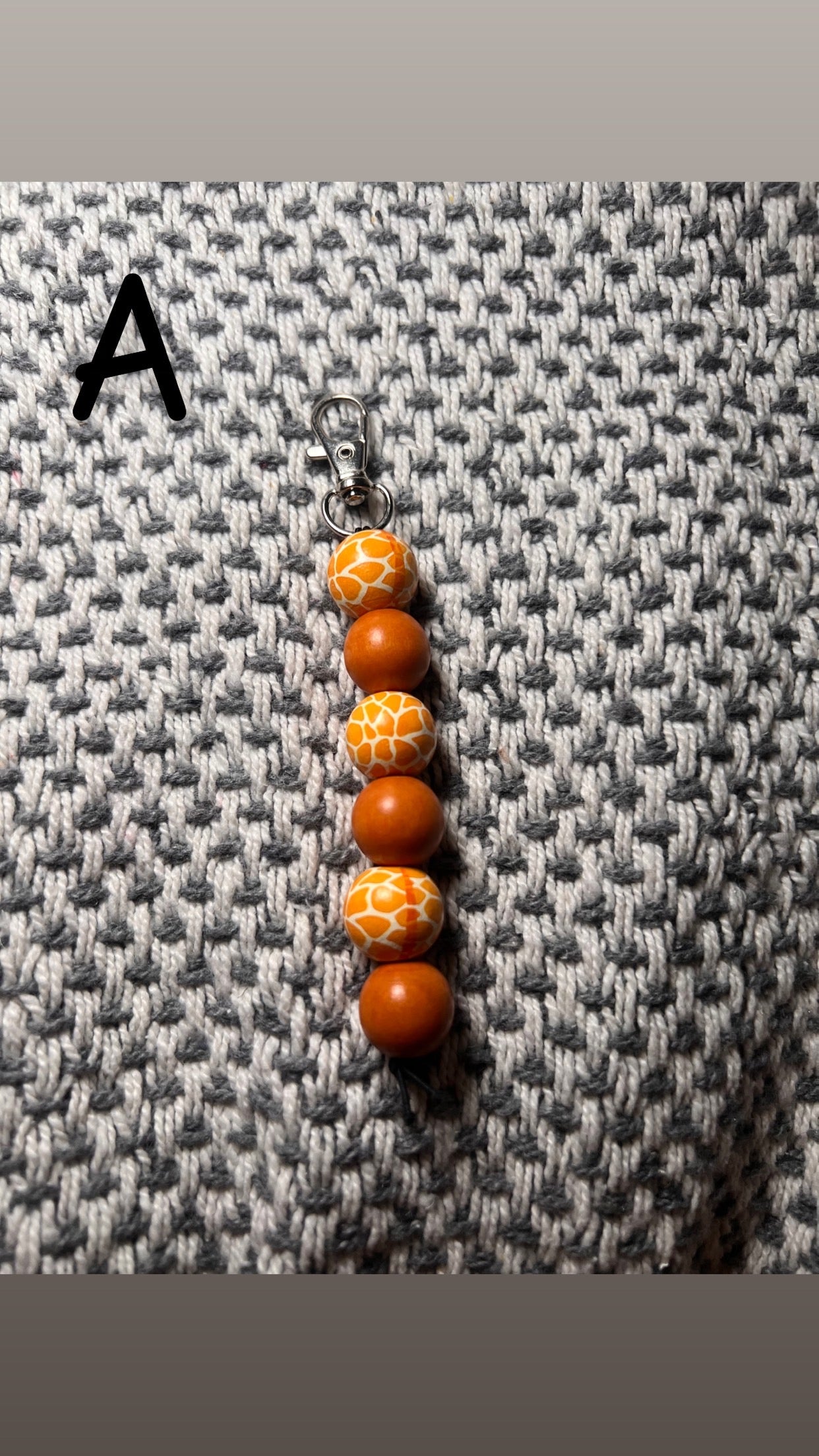 Animal print keychains