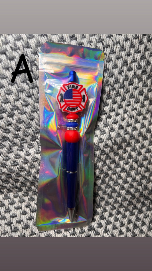 Firefighter/Police Ink Pens