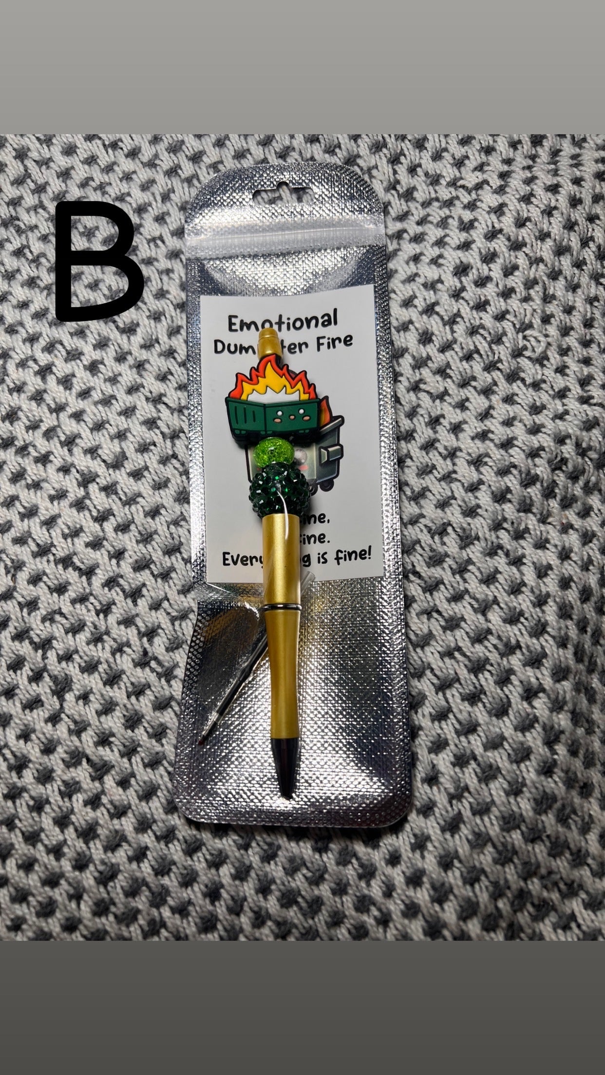 Dumpster Fire Ink Pens