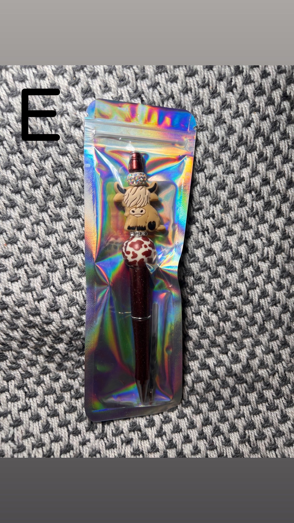 Highland Cow Ink Pens