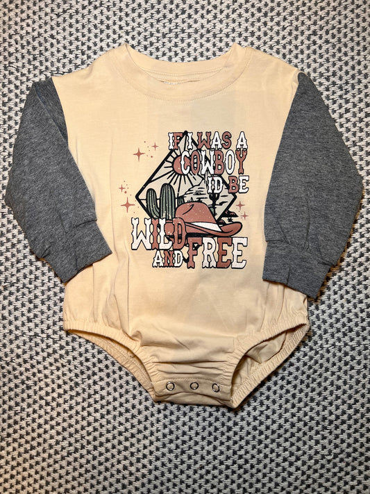 Wild & Free onesie