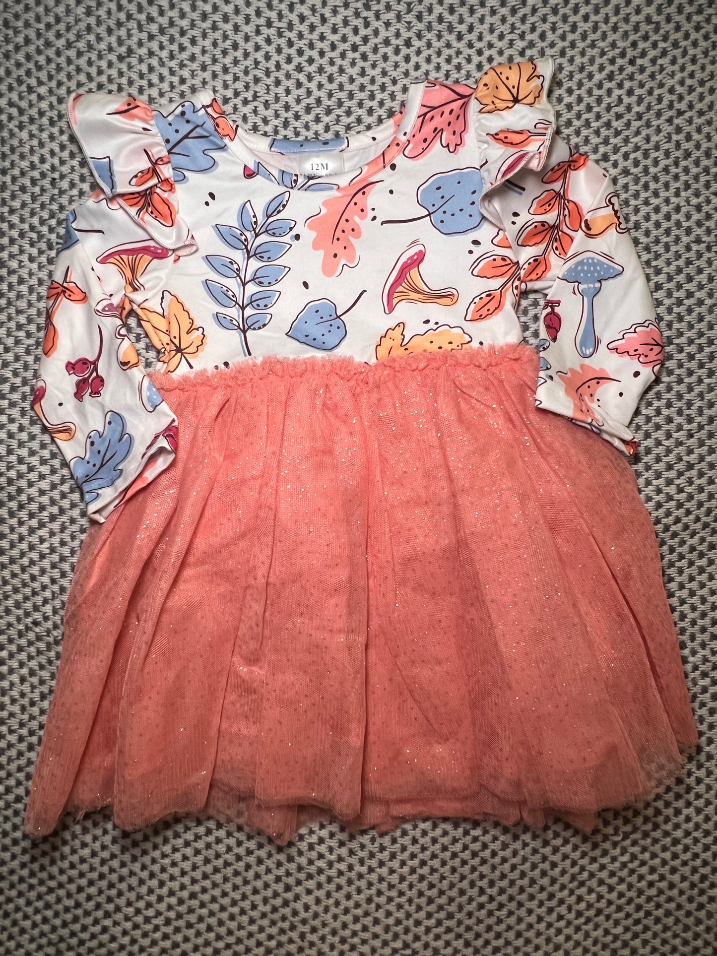 Long sleeve tutu dress