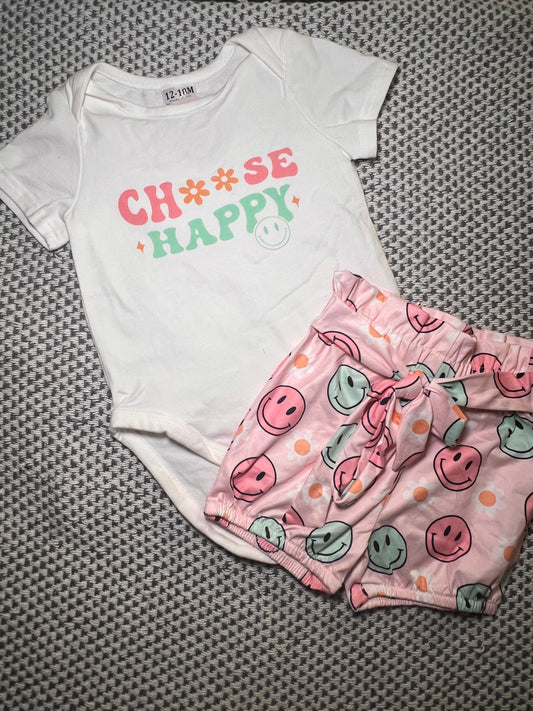 Choose Happy 2pc set